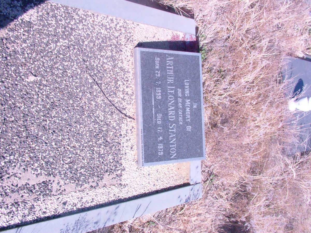 STANTON Arthur Leonard 1899-1979