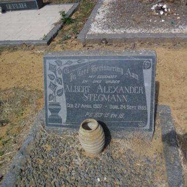 STEGMAN Albert Alexander 1907-1955