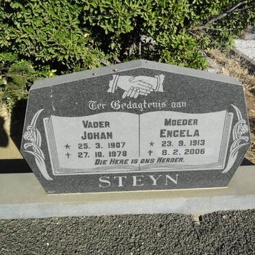 STEYN Johan 1907-1978 &amp; Engela 1913-2006