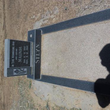 STEYN Malinda 1952-1952