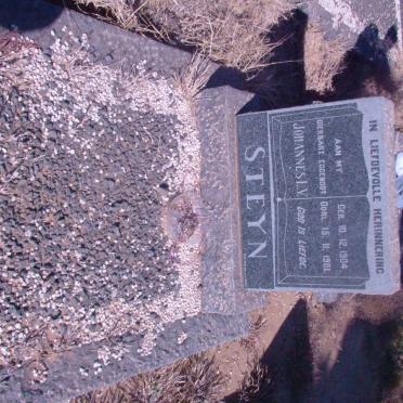 STEYN Johannes L.V. 1904-1981