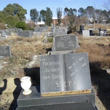 STEYN Frederick Jacobus Van Eden 1893-1983