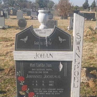 SWANEPOEL Johannes Jochemus 1954-1987