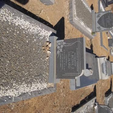 TALJAARD Jurgina J. nee WESSELS 1892-1973