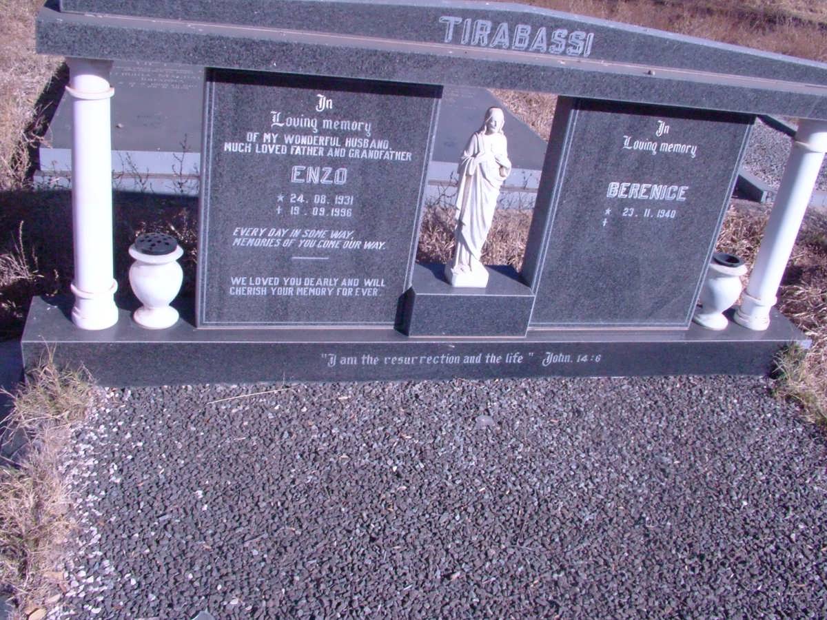 TIRABASSI Enzo 1931-1996 &amp; Berenice 1940-