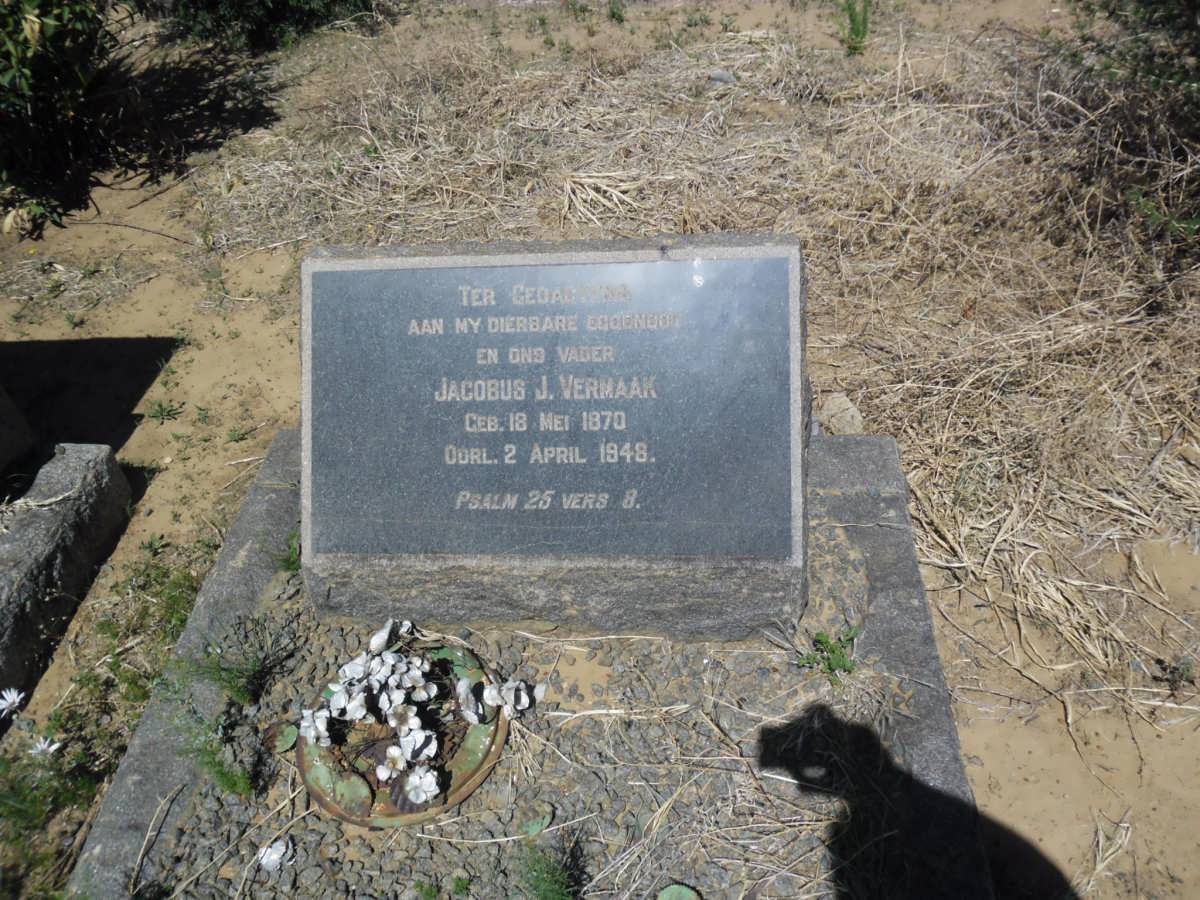 VERMAAK Jacobus J. 1870-1948