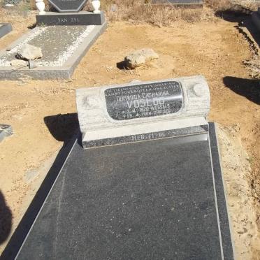 VOSLOO Gertruida Catharina nee WESSELS 1920-1984