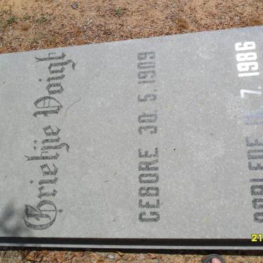 VOIGT Grietjie 1909-1986