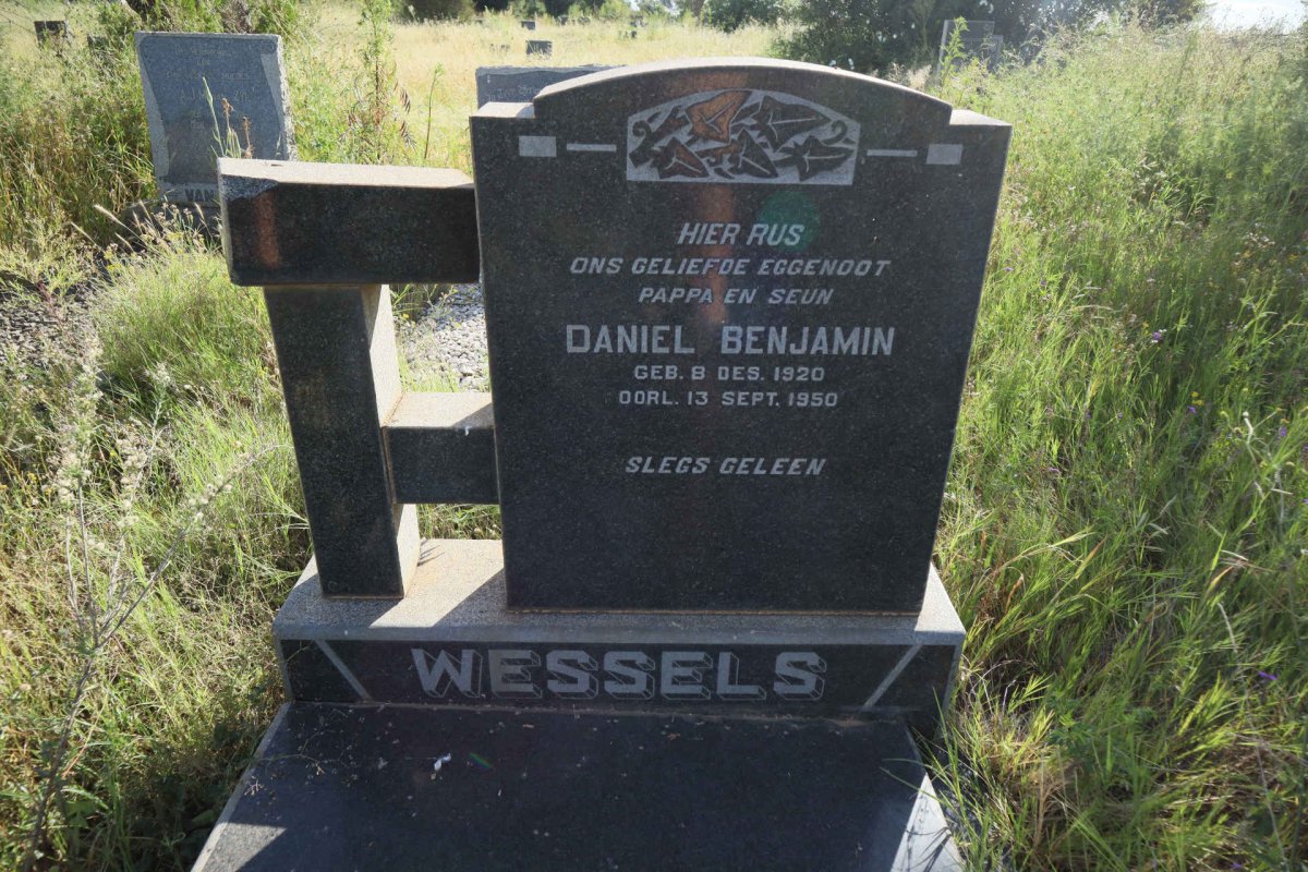 WESSELS Daniel Benjamin 1920-1950