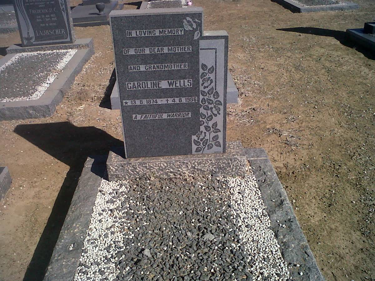 WELLS Caroline 1874-1966