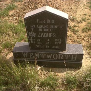 WENTWORTH Jaques 1992-1992