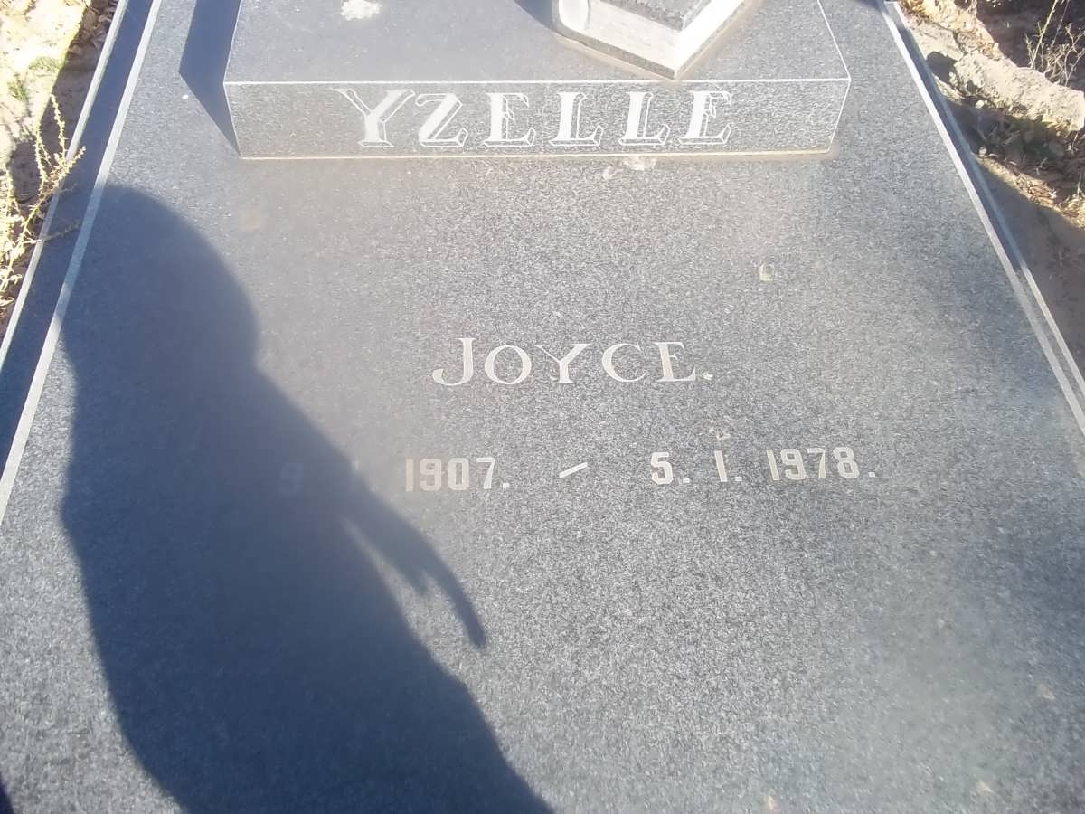 YZELLE Joyce 1907-1978
