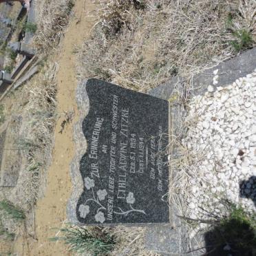 ZITZKE Ethel Alwine 1934-1944