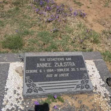 ZIJLSTRA Annee 1884-1960