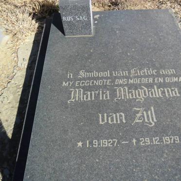 ZYL Maria Magdalena, van 1927-1979