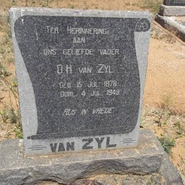 ZYL D.H., van 1878-1949