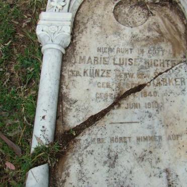 RICHTER Marie Luise nee KÜNZE 1840-1910