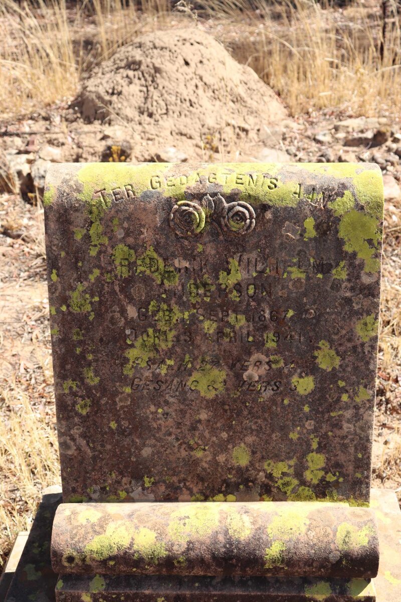 ANDERSON Frederik Wilhelm 1867-1941