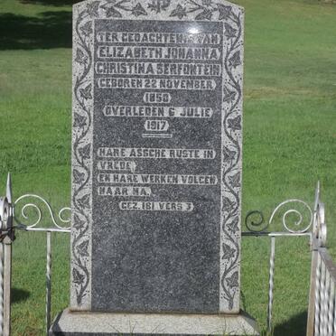 Free State, LINDLEY district, Liebenbergstroom 76, farm cemetery