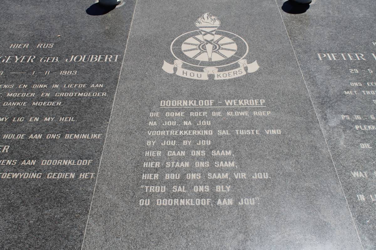 GEYER Pieter Ignatius 1899-1985 &amp; Anna H.C. JOUBERT 1903-1983