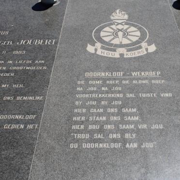 GEYER Pieter Ignatius 1899-1985 &amp; Anna H.C. JOUBERT 1903-1983