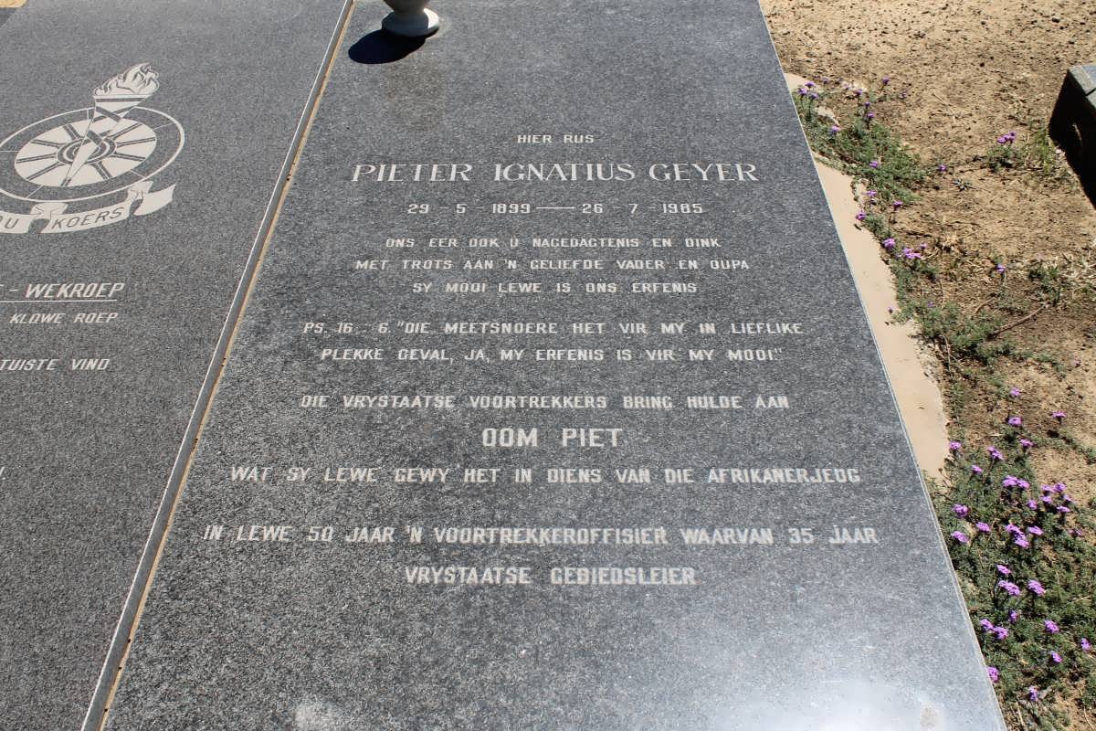 GEYER Pieter Ignatius 1899-1985