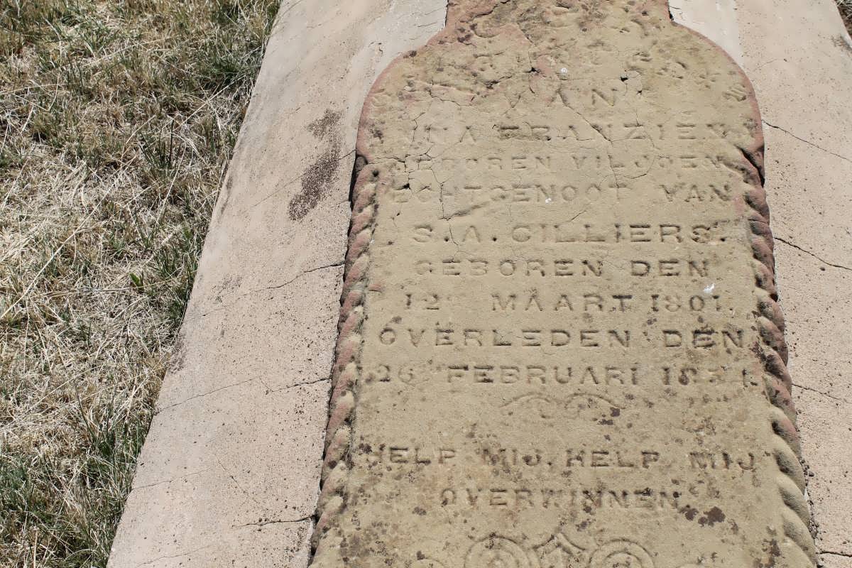 CILLIERS Anna Franzien nee VILJOEN 1801-18?4 _1