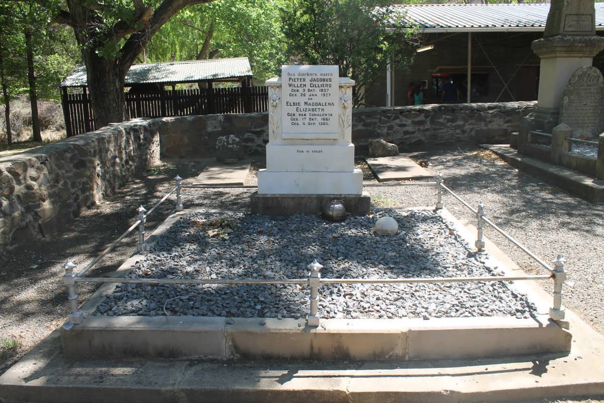 CILLIERS Pieter Jacobus Willem 1857-1927 &amp; Elsie Magdalena Elizabeth VAN SCHALKWYK 1861-1905 _1