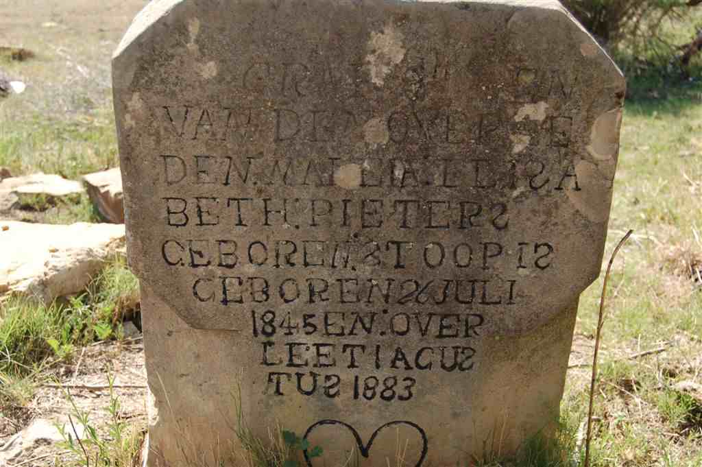 PIETERS Maria Elisabeth nee STOOP 1845-1883