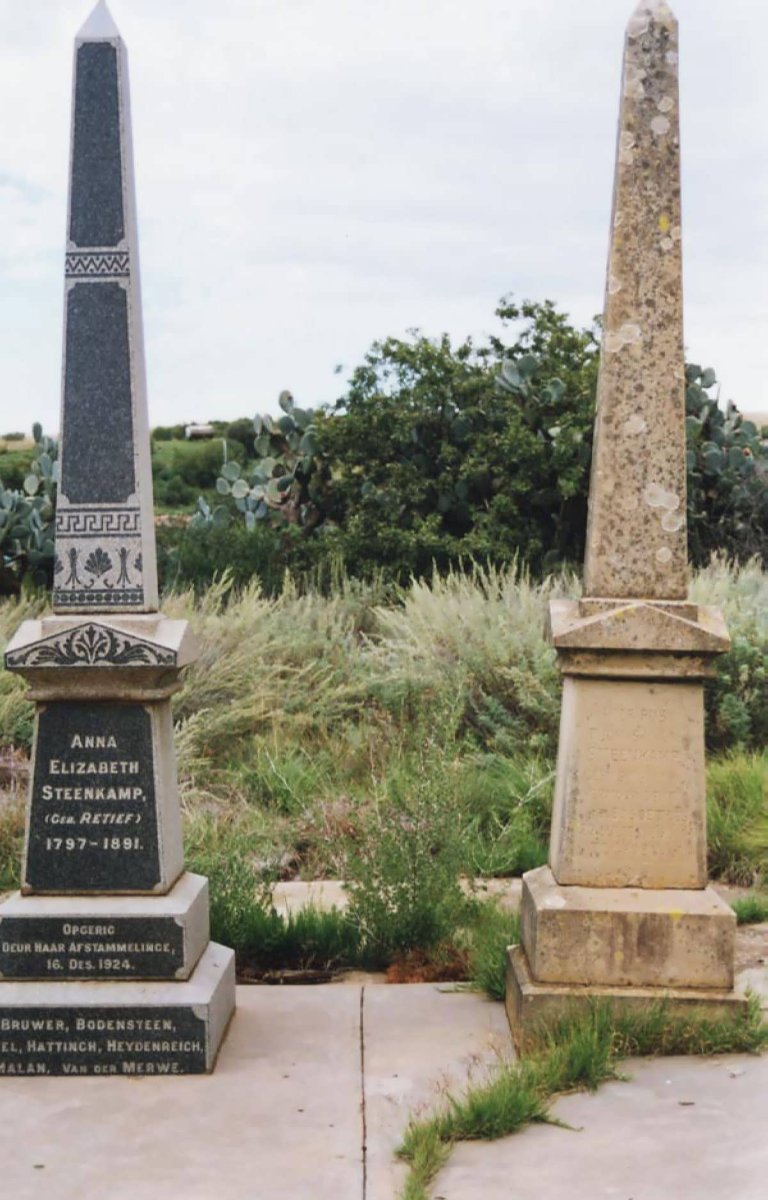 STEENKAMP Anna Elizabeth nee RETIEF 1797-1891
