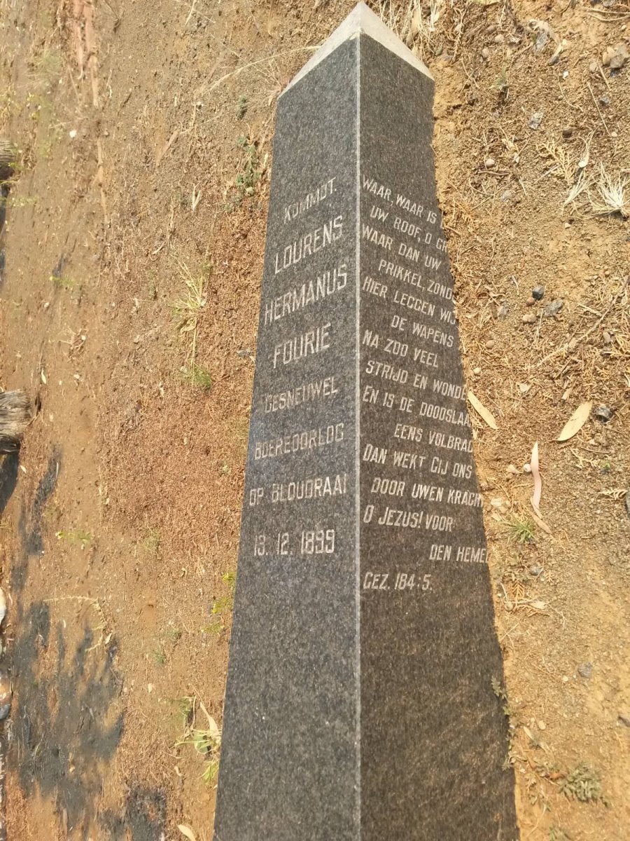 FOURIE Lourens Hermanus -1899