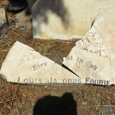 FOURIE Louis Jacobus 1837-1912