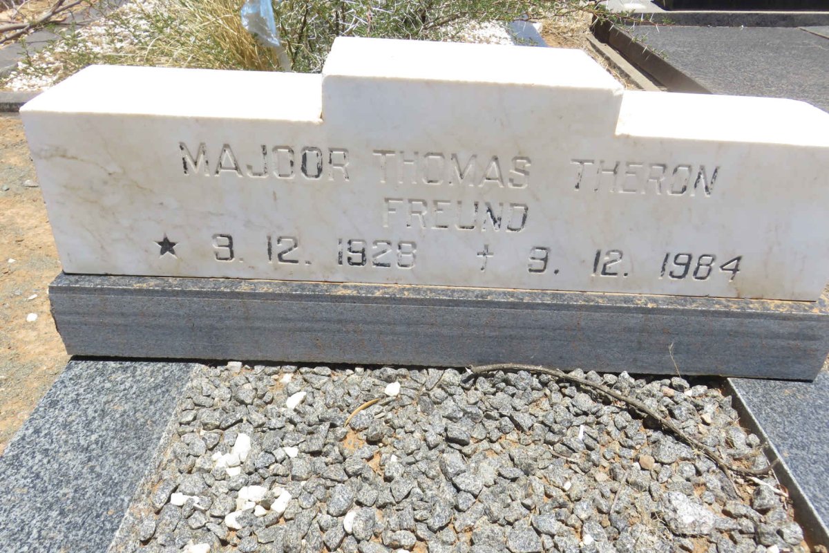 FREUND Thomas Theron 1928-1984