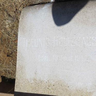 HOLTZHAUSEN Theunis -1942