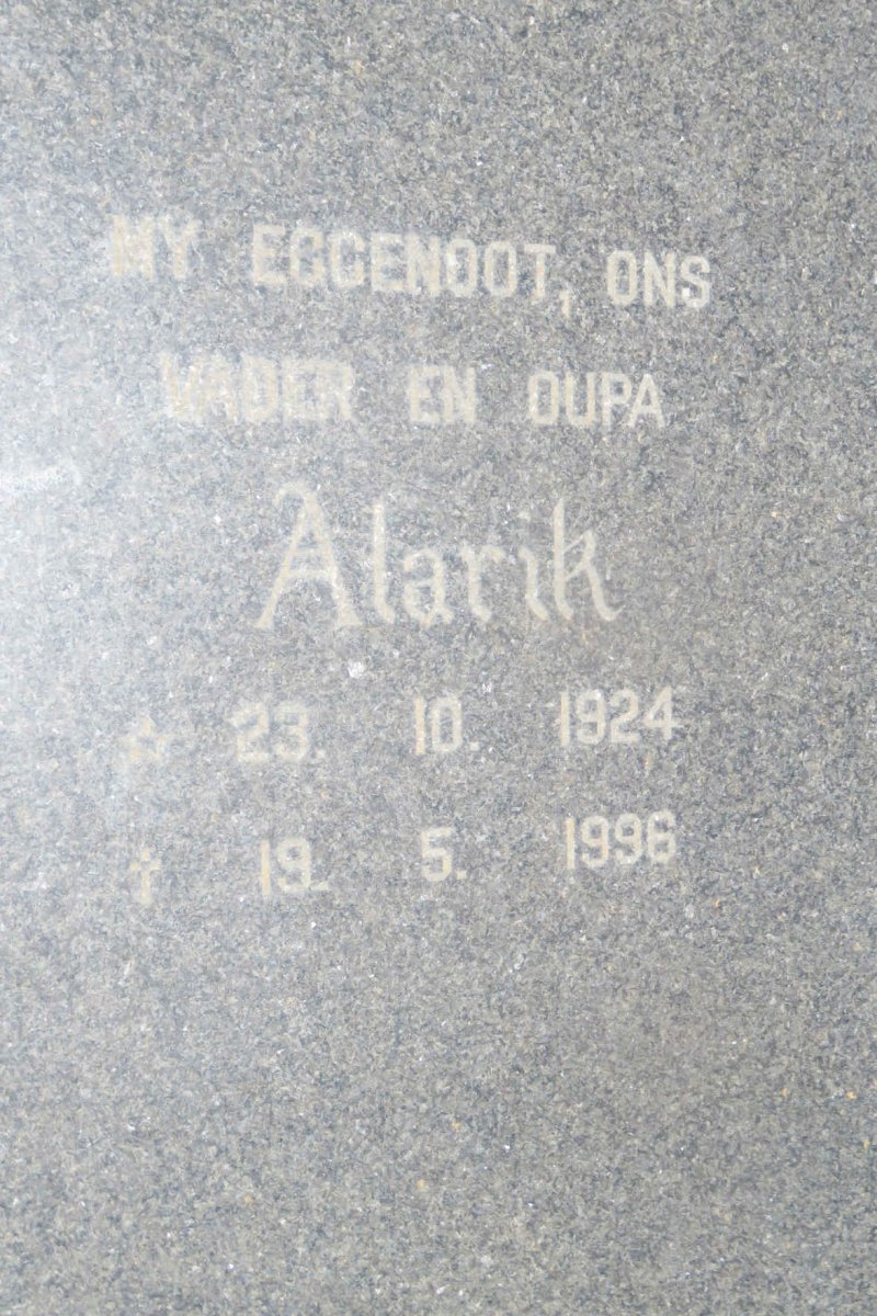 JOOSTE Alarik 1924-1996 &amp; Huibrecht 1929-