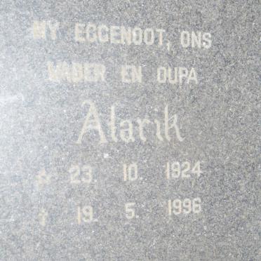 JOOSTE Alarik 1924-1996 &amp; Huibrecht 1929-