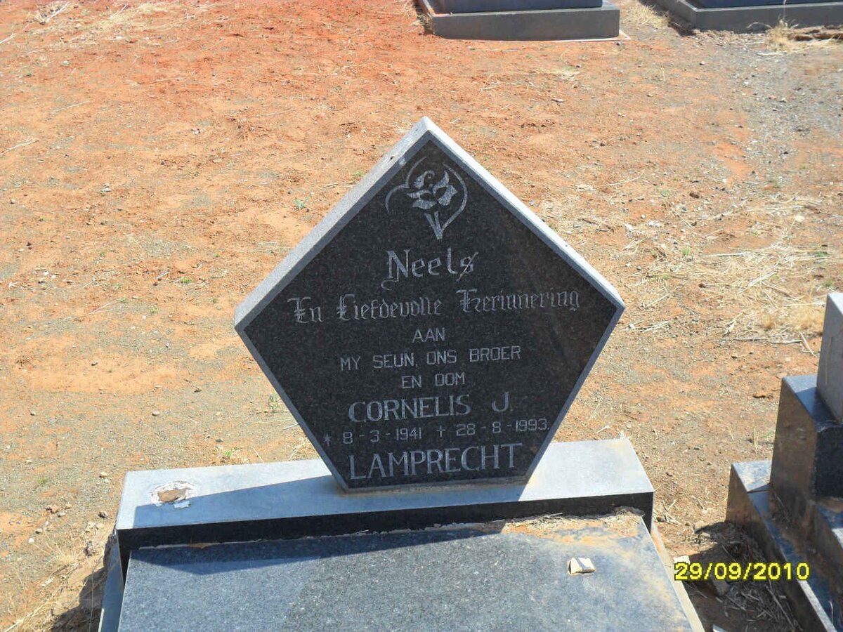 LAMPRECHT Cornelis J. 1941-1993