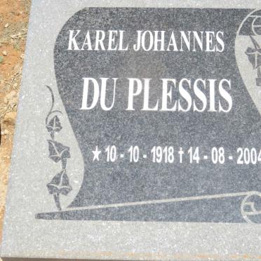 PLESSIS Karel Johannes, du 1918-2004 &amp; Sarah Johanna 1922- 