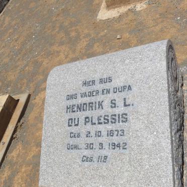 PLESSIS Hendrik S.L., du 1873-1942