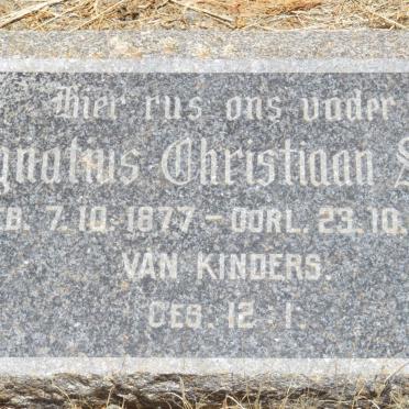 SMIT Ignatius Christiaan 1877-1961