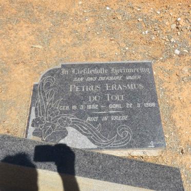 TOIT Petrus Erasmus, du 1882-1966