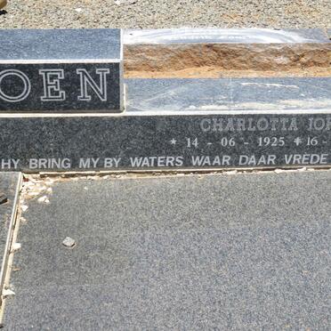 VILJOEN Jacob Stefanus Claassens 1923-2002 &amp; Charlotta Johanna 1925-2009