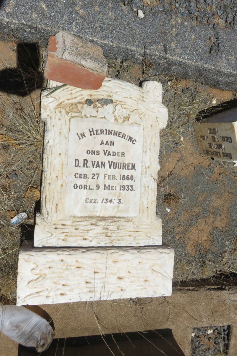 VUUREN D.R., van 1860-1933