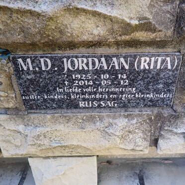 JORDAAN M.D. 1925-2014