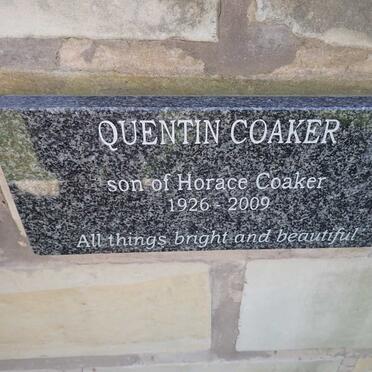 COAKER Quentin 1926-2009