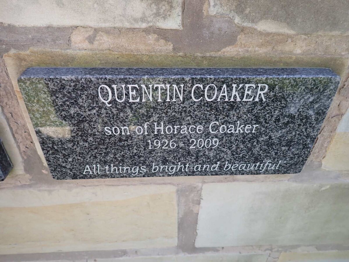 COAKER Quentin 1926-2009