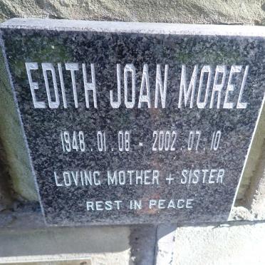 MOREL Edith Joan 1948-2002