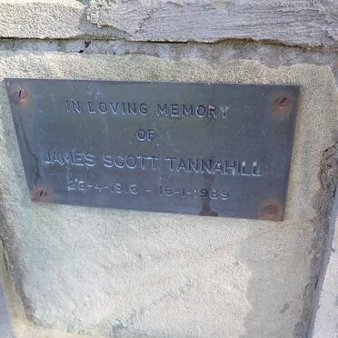 TANNAHILL James Scott 1916-1989