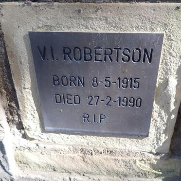 ROBERTSON V.I. 1915-1990