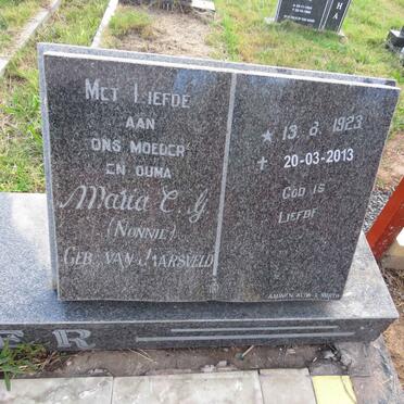 BESTER Andries J. 1917-1989 & Maria C.G. VAN JAARSVELD 1923-2013 _3